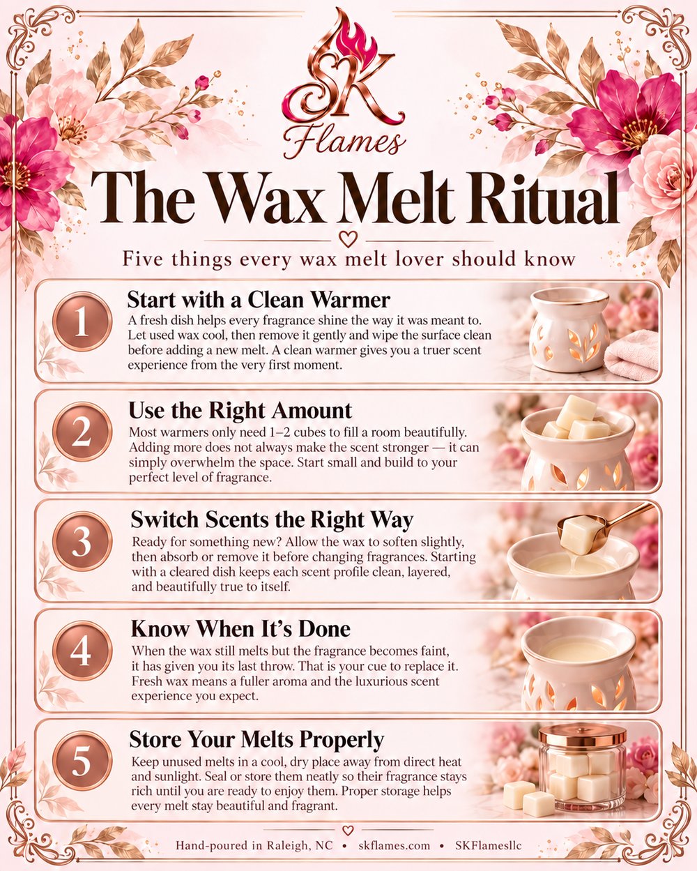 The Wax Melt Ritual — SK Flames guide