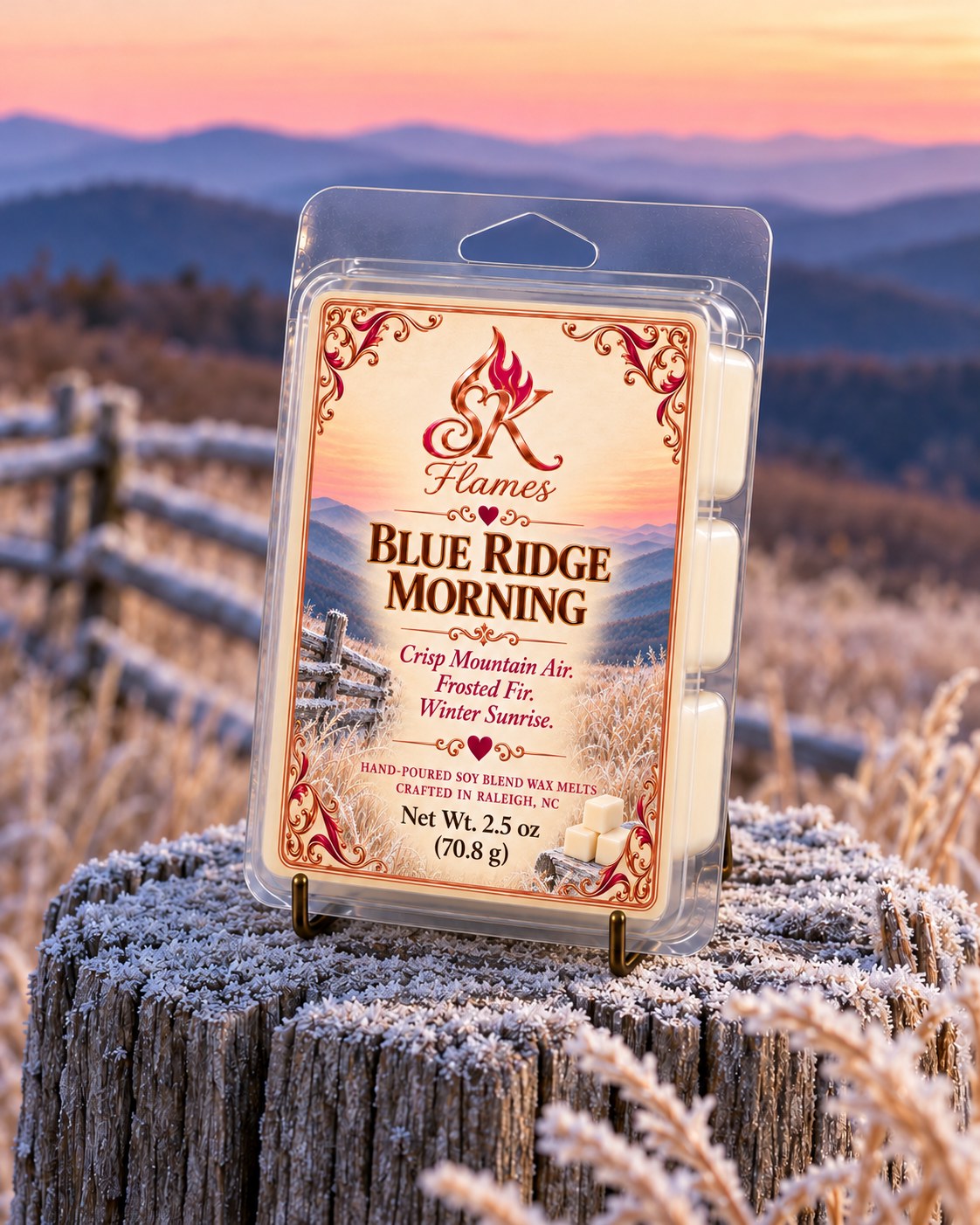 Blue Ridge Morning wax melts