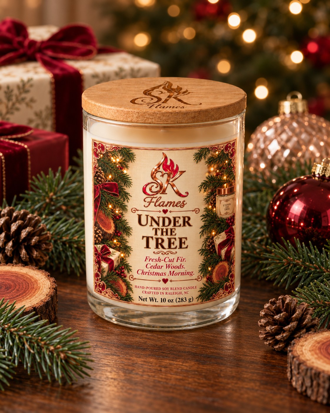 Under the Tree premium soy blend candle